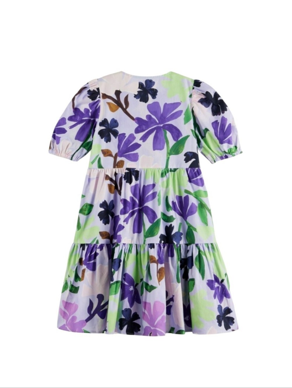 Scotch & Soda Girls' Mauve Floral Print Size 16 - Picture 7 of 11